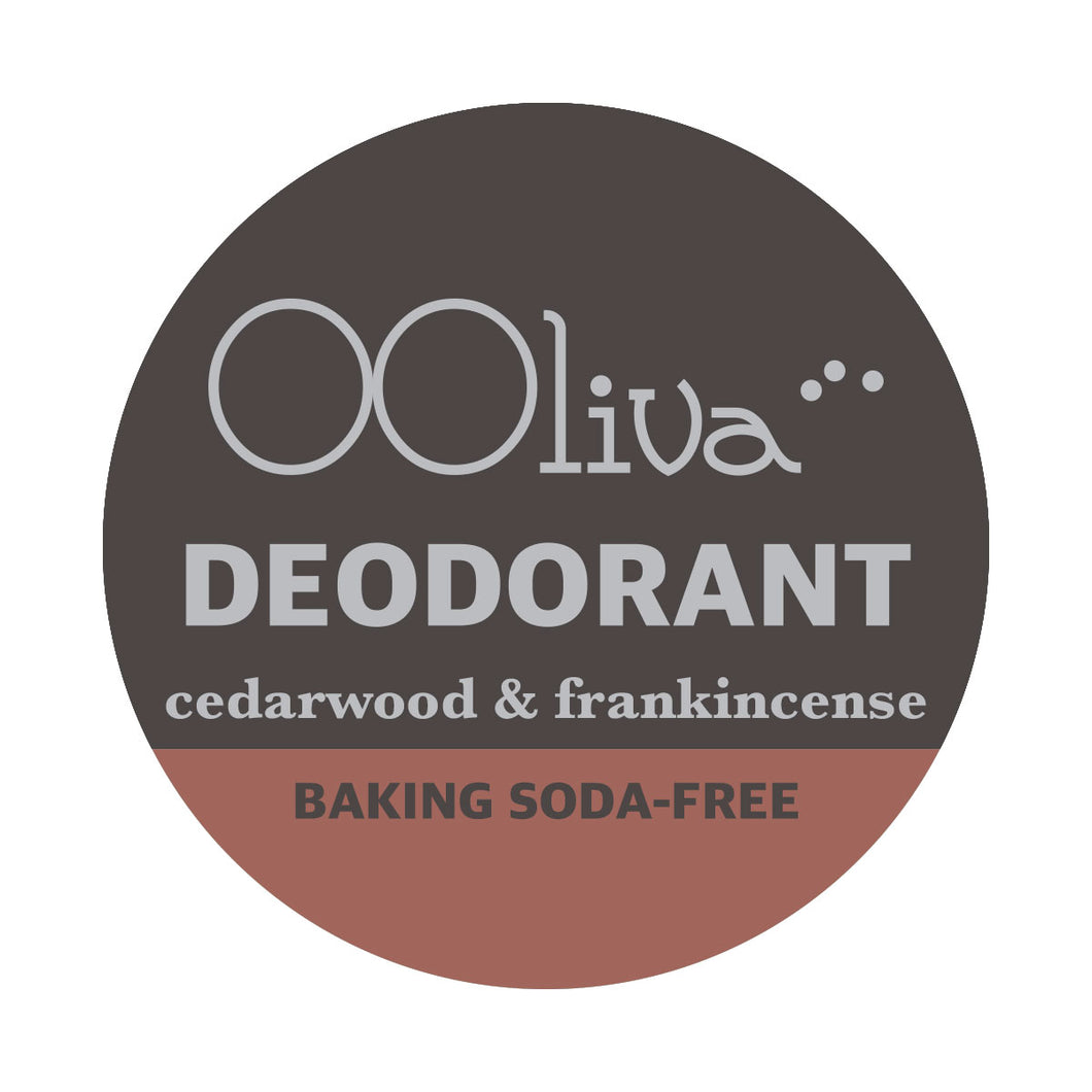 DEODORANT - cedarwood & frankincense